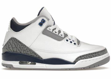 JORDAN 3 MIDNIGHT NAVY