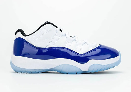 JORDAN 11 LOW WHITE CONCORD WOMENS